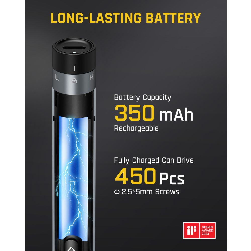 Fanttik E1 MAX Electric Screwdriver and V8 APEX Car Vacuum