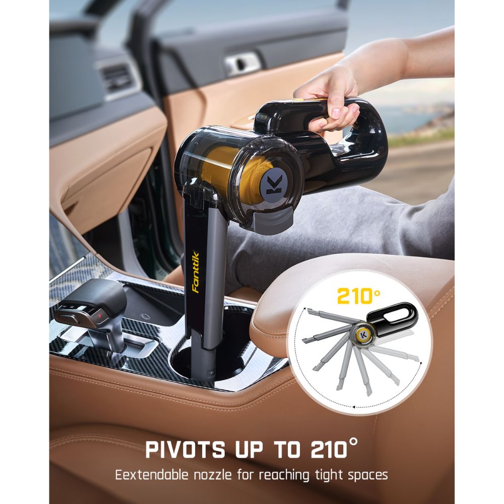 Fanttik E1 Max Precision Electric Screwdriver and V10 APEX Foldable Car Vacuum