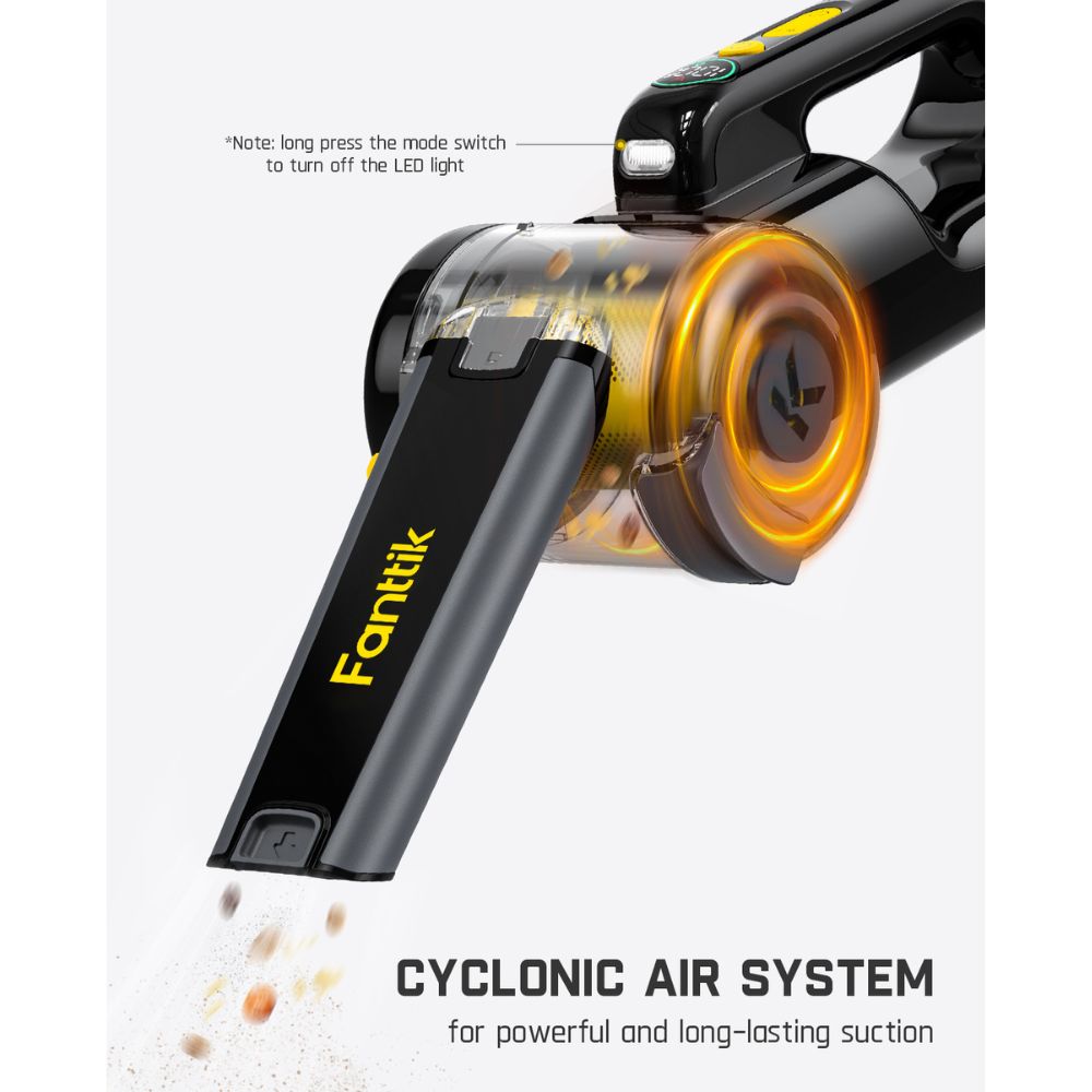 Fanttik E1 Max Precision Electric Screwdriver and V10 APEX Foldable Car Vacuum
