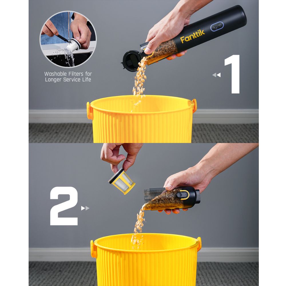 Fanttik E1 MAX Electric Screwdriver and V8 APEX Car Vacuum