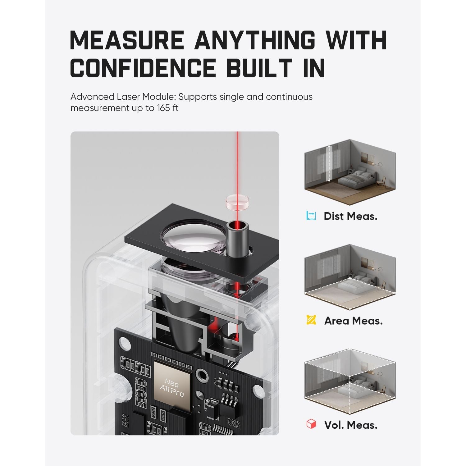 Fanttik A11 Pro Laser Measuring Tool