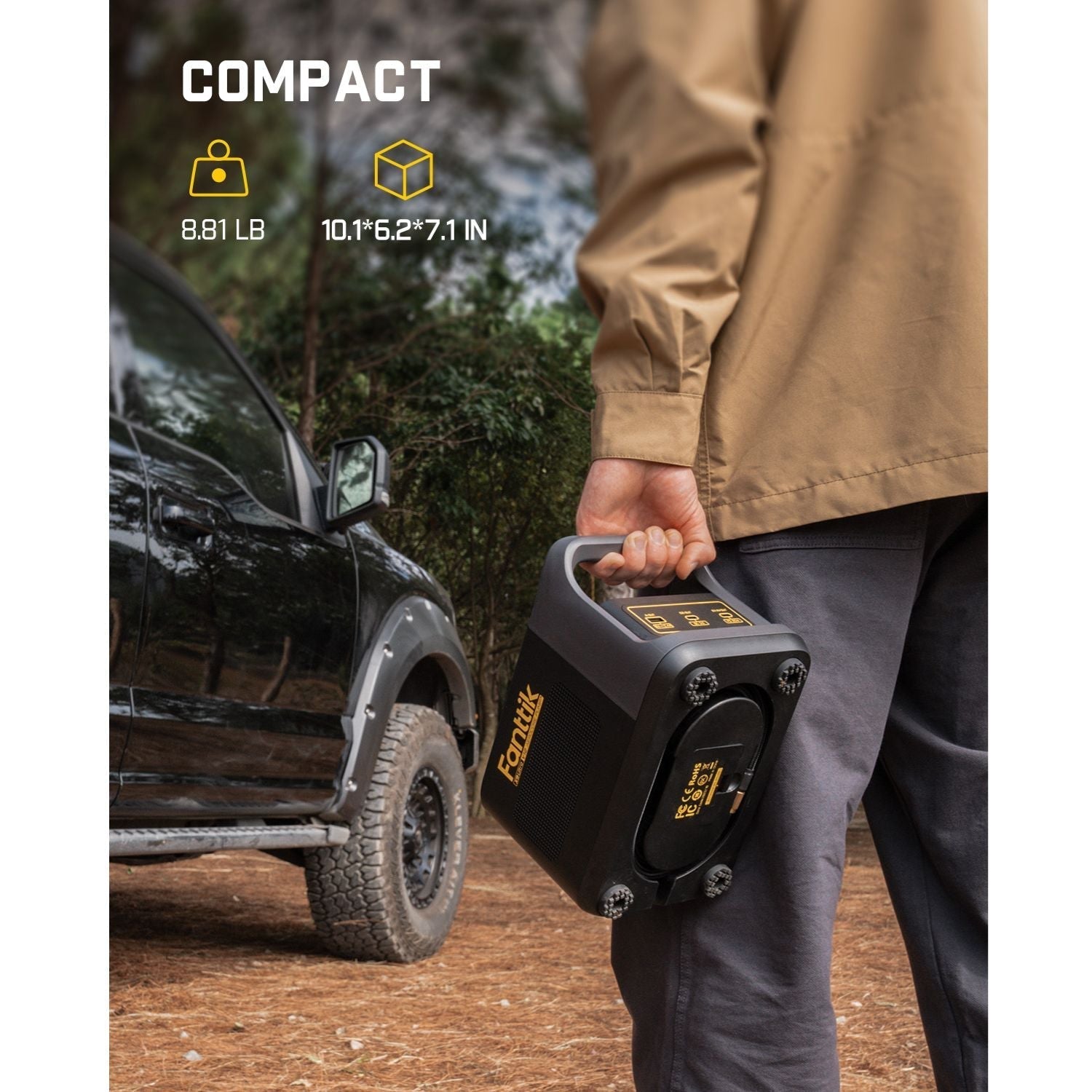 Fanttik X9 Ultra Tire Inflator and X8 APEX™ Tire Inflator
