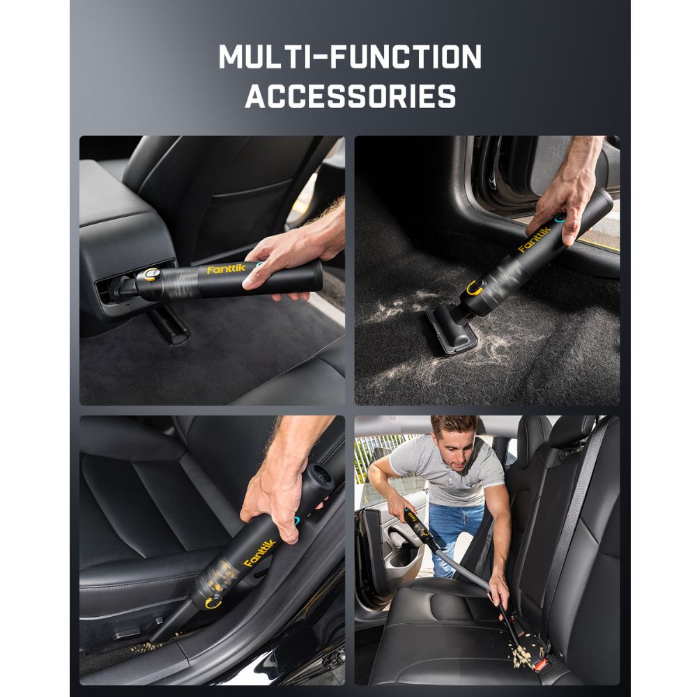 Fanttik X8 APEX EV Tire Inflator and Slim V8 APEX Car Vacuum