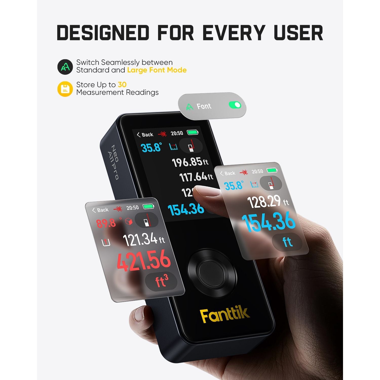 Fanttik A11 Pro Laser Measuring Tool