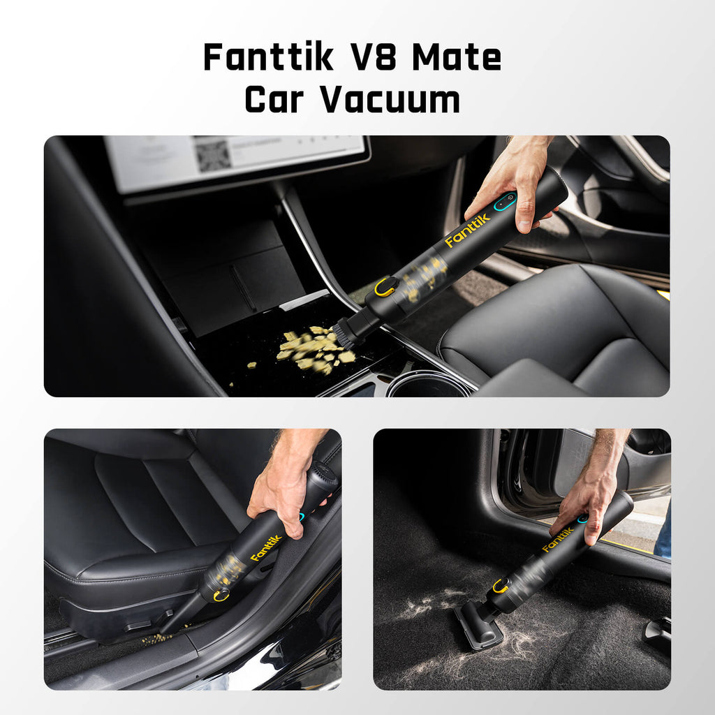 Fanttik 2-Pack Replacement HEPA Filter for Slim Series Car Vacuum