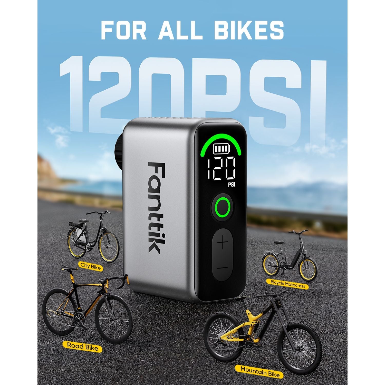 Fanttik X10 Ace Tiny Bike Pump
