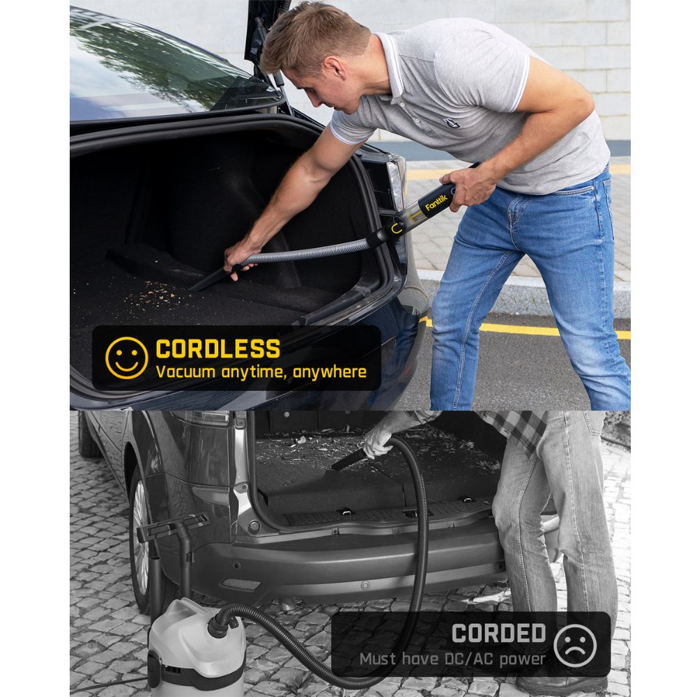 Fanttik X8 APEX EV Tire Inflator and Slim V8 APEX Car Vacuum