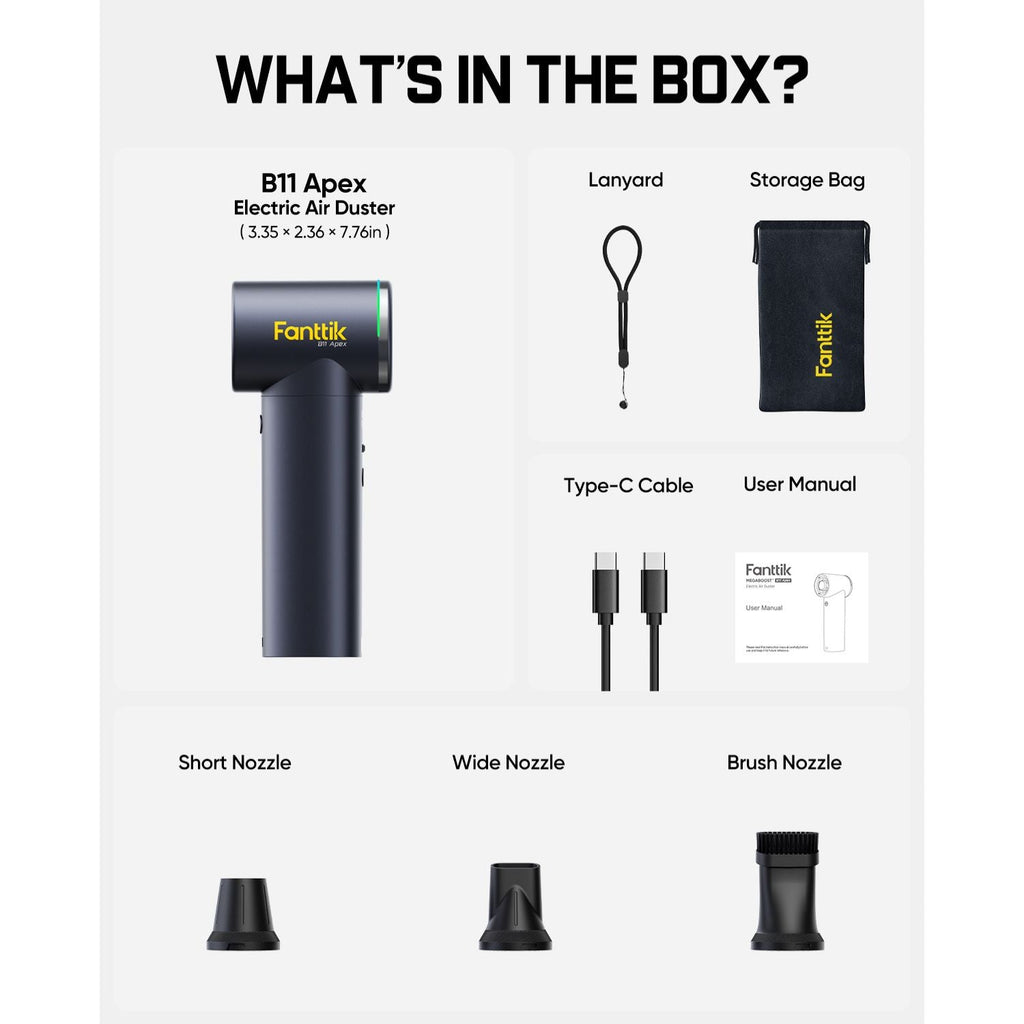 Fanttik B11 Apex Electric Air Duster